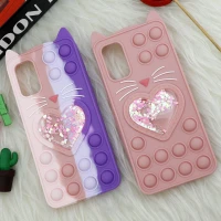 قاب اورجینال سیلیکونی آکواریومی Lucky Cat پاپیتی Xiaomi Poco M3 Pro