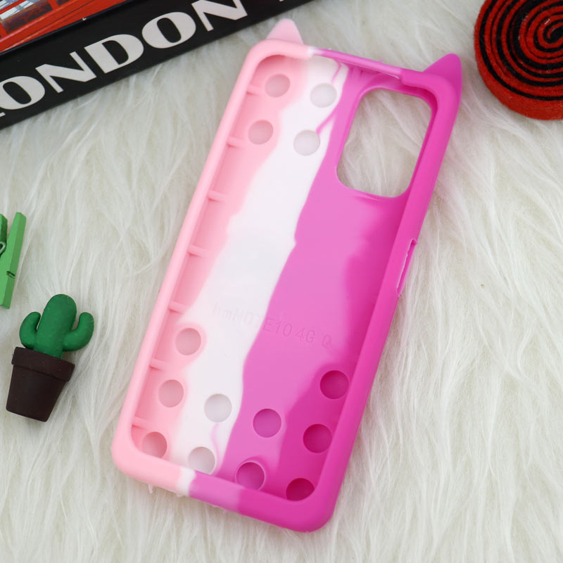 قاب اورجینال سیلیکونی آکواریومی Lucky Cat پاپیتی Xiaomi Redmi Note 10