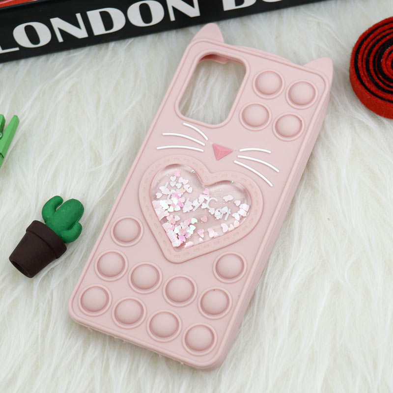 قاب اورجینال سیلیکونی آکواریومی Lucky Cat پاپیتی Xiaomi Redmi Note 10