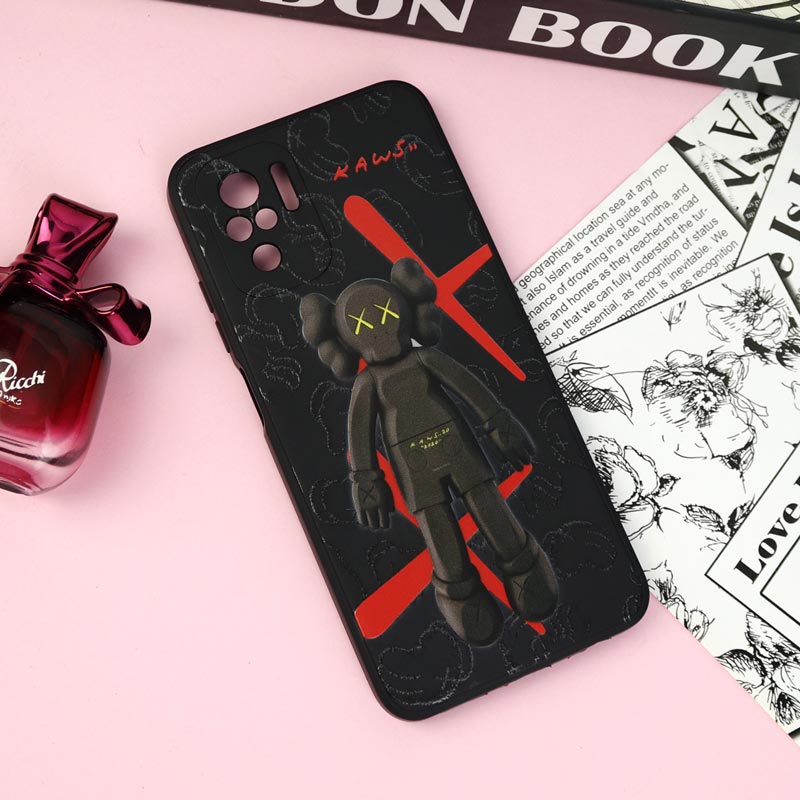 قاب طرحدار IMD 3D محافظ لنزدار Xiaomi Redmi Note 10 4G