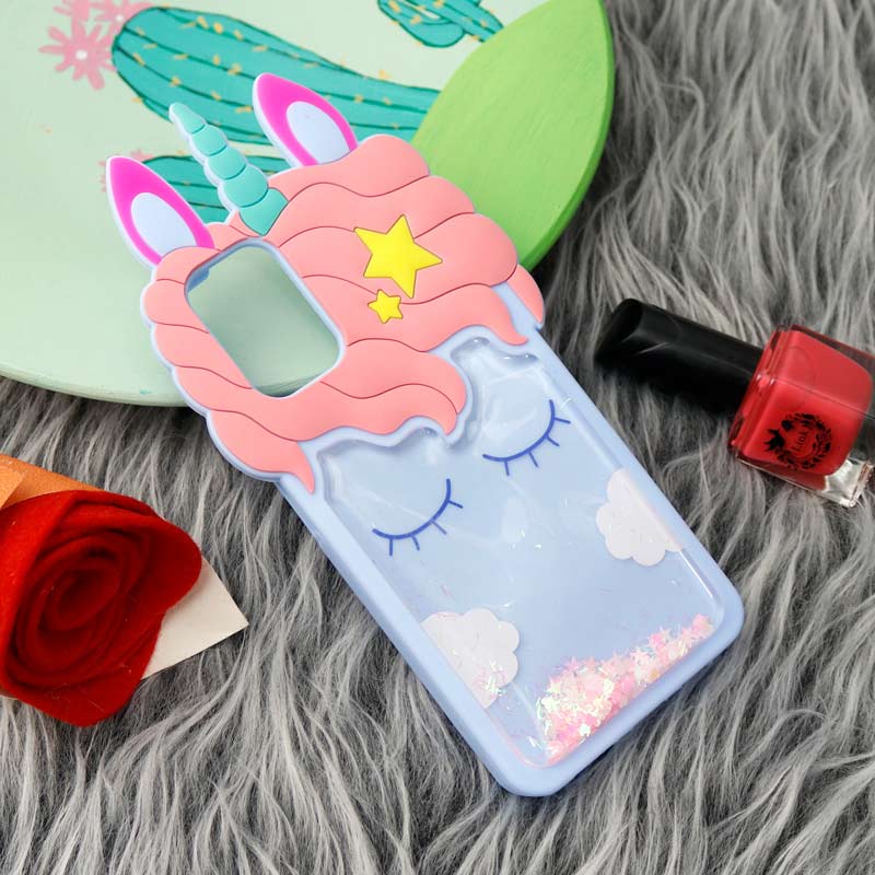 قاب سیلیکونی آکواریومی یونیکورن Xiaomi Redmi Note 10 4G / Redmi Note 10s