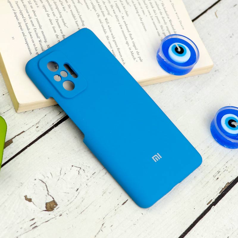 قاب سیلیکونی اصلی زیربسته شیائومی Redmi Note 10 Pro محافظ لنزدار