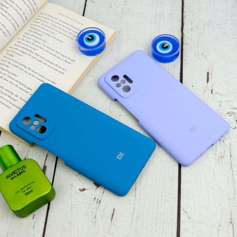 قاب سیلیکونی اصلی زیربسته شیائومی Redmi Note 10 Pro محافظ لنزدار