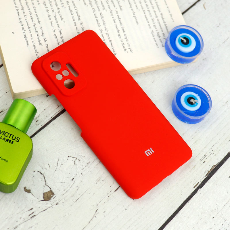 قاب سیلیکونی اصلی زیربسته شیائومی Redmi Note 10 Pro محافظ لنزدار