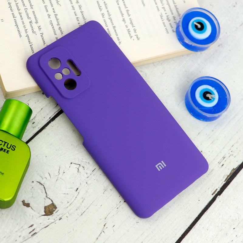 قاب سیلیکونی اصلی زیربسته شیائومی Redmi Note 10 Pro محافظ لنزدار
