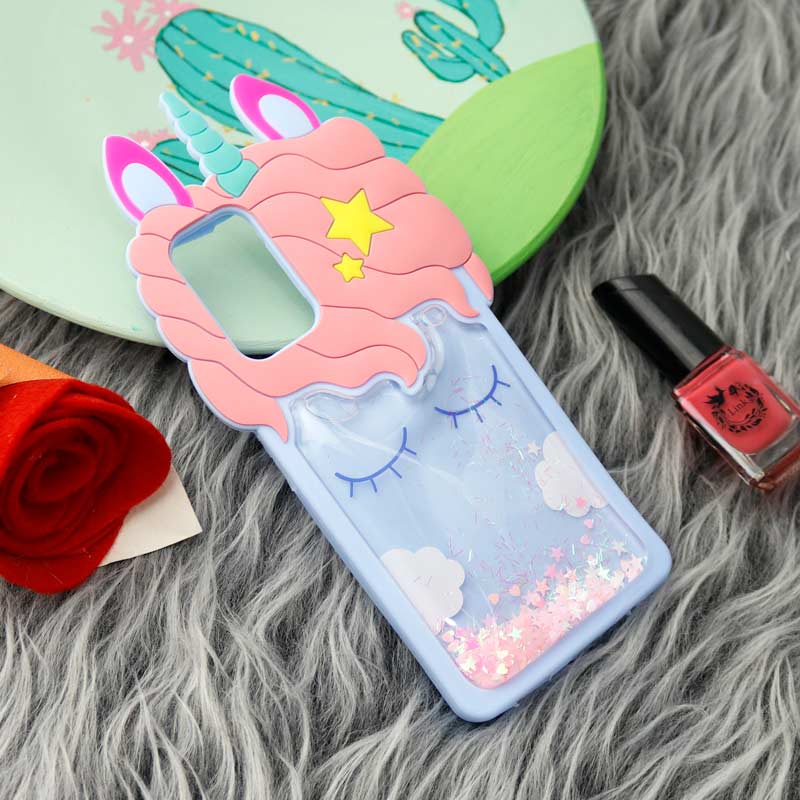 قاب سیلیکونی آکواریومی یونیکورن Xiaomi Redmi Note 10 Pro