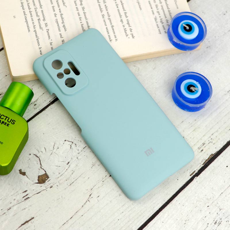 قاب سیلیکونی اصلی زیربسته شیائومی Redmi Note 10 Pro محافظ لنزدار
