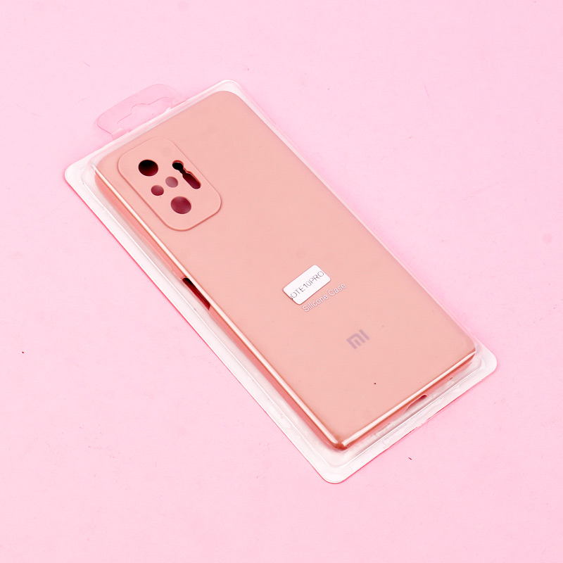 قاب سیلیکونی اصلی زیربسته شیائومی Redmi Note 10 Pro محافظ لنزدار