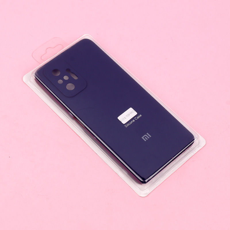 قاب سیلیکونی اصلی زیربسته شیائومی Redmi Note 10 Pro محافظ لنزدار