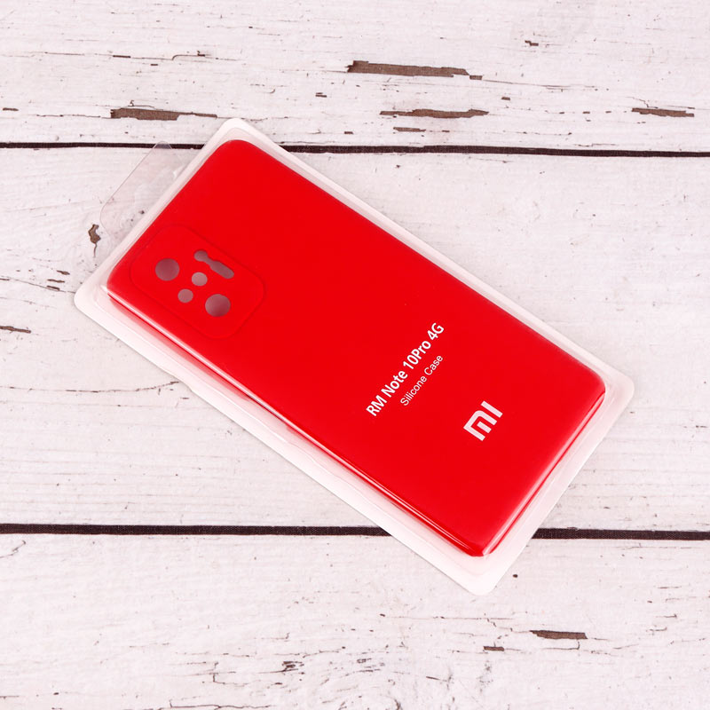 قاب سیلیکونی اصلی زیربسته شیائومی Redmi Note 10 Pro محافظ لنزدار