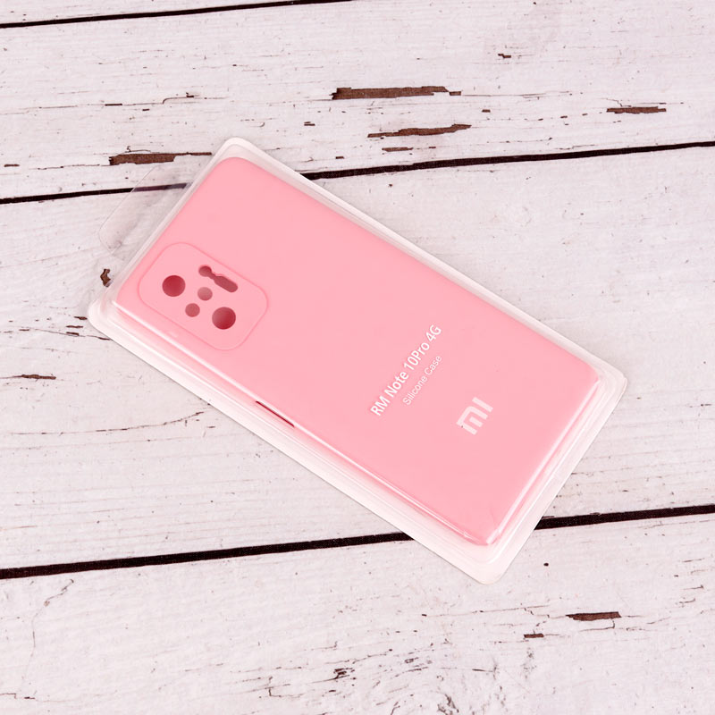 قاب سیلیکونی اصلی زیربسته شیائومی Redmi Note 10 Pro محافظ لنزدار