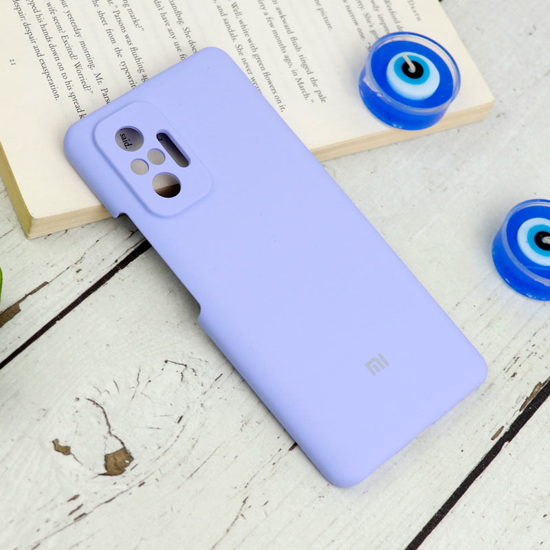 قاب سیلیکونی اصلی زیربسته شیائومی Redmi Note 10 Pro محافظ لنزدار