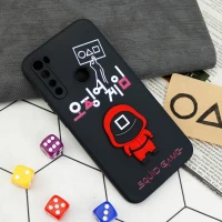 قاب سیلیکونی Squid Game محافظ لنزدار Xiaomi Redmi Note 8