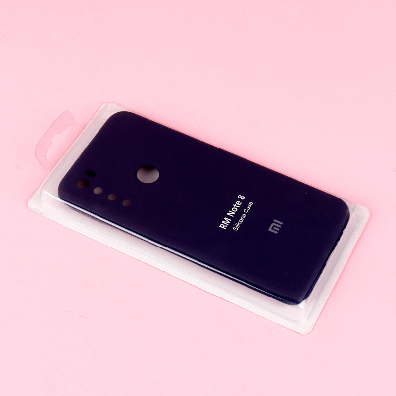 قاب سیلیکونی اصلی زیربسته شیائومی Redmi Note 8 محافظ لنزدار