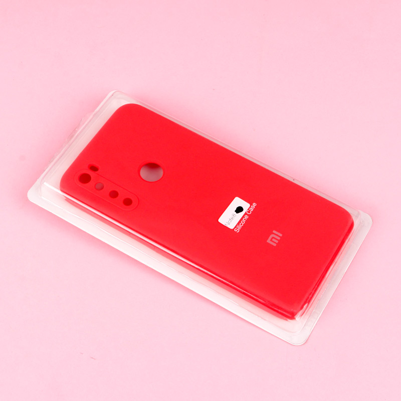 قاب سیلیکونی اصلی زیربسته شیائومی Redmi Note 8 محافظ لنزدار