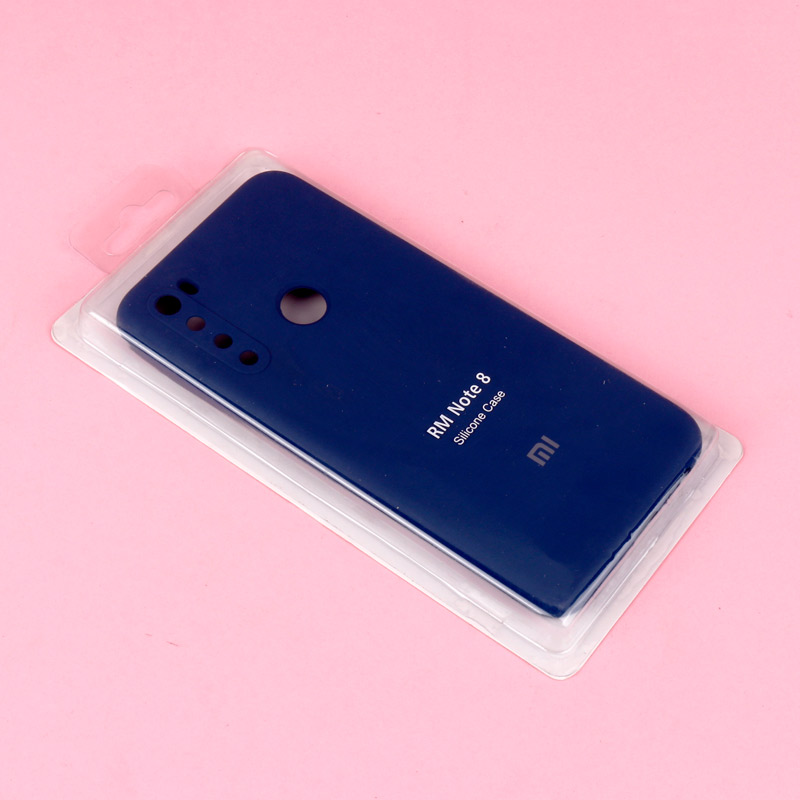 قاب سیلیکونی اصلی زیربسته شیائومی Redmi Note 8 محافظ لنزدار
