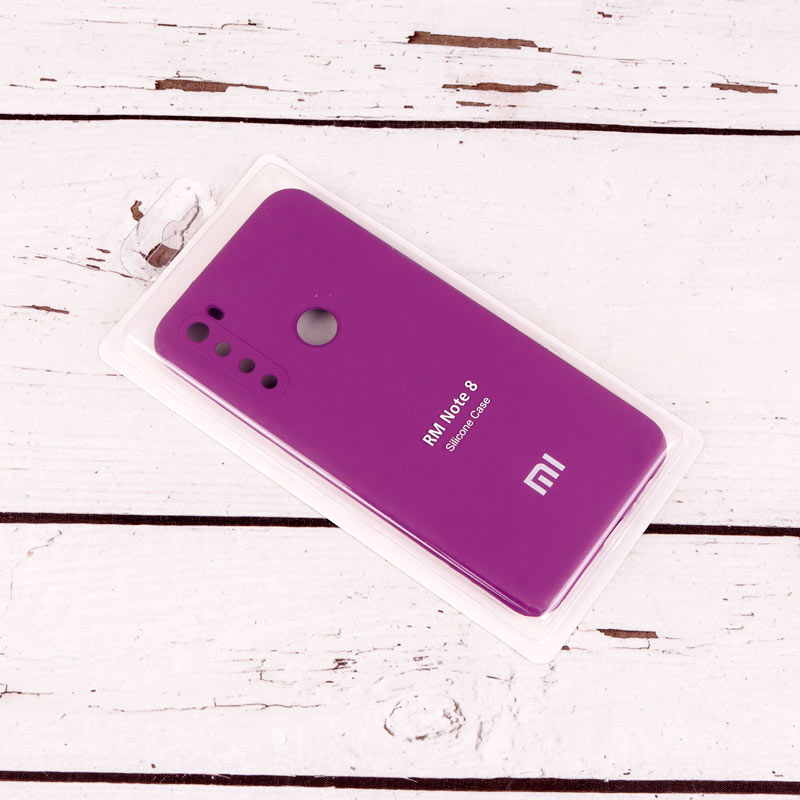 قاب سیلیکونی اصلی زیربسته شیائومی Redmi Note 8 محافظ لنزدار