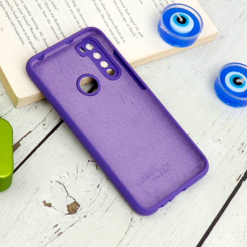 قاب سیلیکونی اصلی زیربسته شیائومی Redmi Note 8 محافظ لنزدار