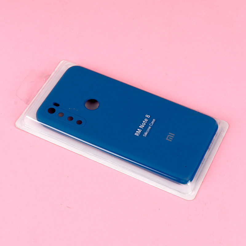 قاب سیلیکونی اصلی زیربسته شیائومی Redmi Note 8 محافظ لنزدار