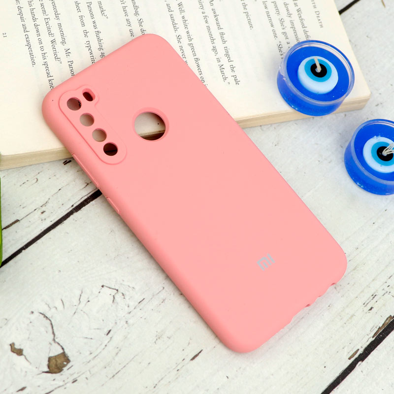 قاب سیلیکونی اصلی زیربسته شیائومی Redmi Note 8 محافظ لنزدار