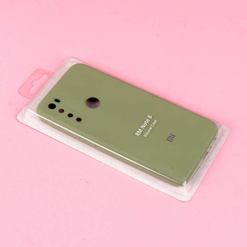 قاب سیلیکونی اصلی زیربسته شیائومی Redmi Note 8 محافظ لنزدار