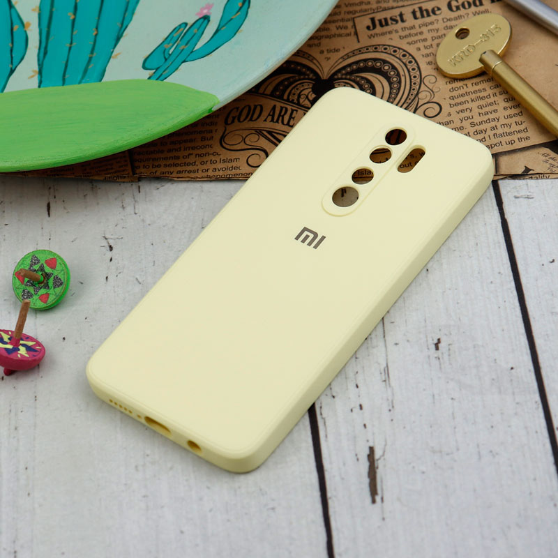 قاب سیلیکونی معمولی محافظ لنزدار Xiaomi Redmi Note 8 Pro