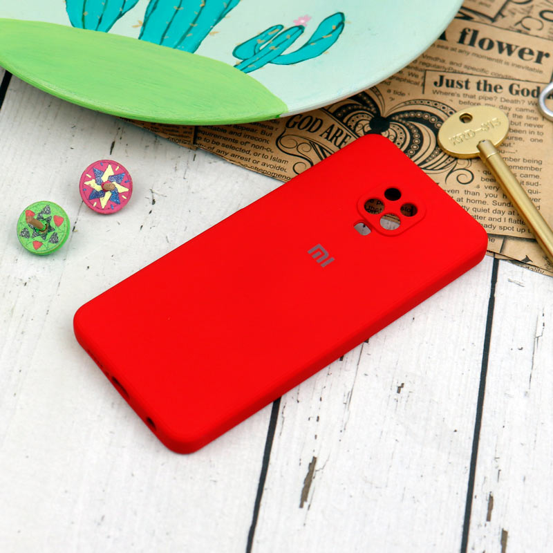 قاب سیلیکونی معمولی محافظ لنزدار Xiaomi Redmi Note 9s / Note 9 Pro