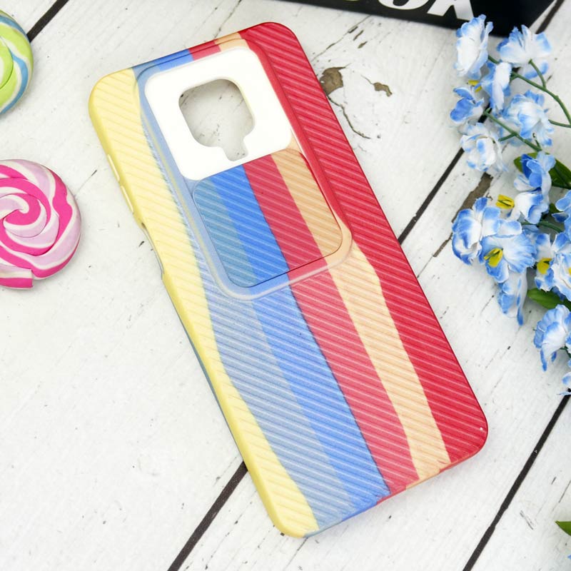 قاب سیلیکونی محافظ لنزدار کبریتی طرح آبرنگی Xiaomi Redmi Note 9s / Redmi Note 9 Pro