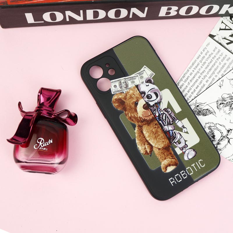 قاب طرحدار IMD 3D محافظ لنزدار iPhone 12