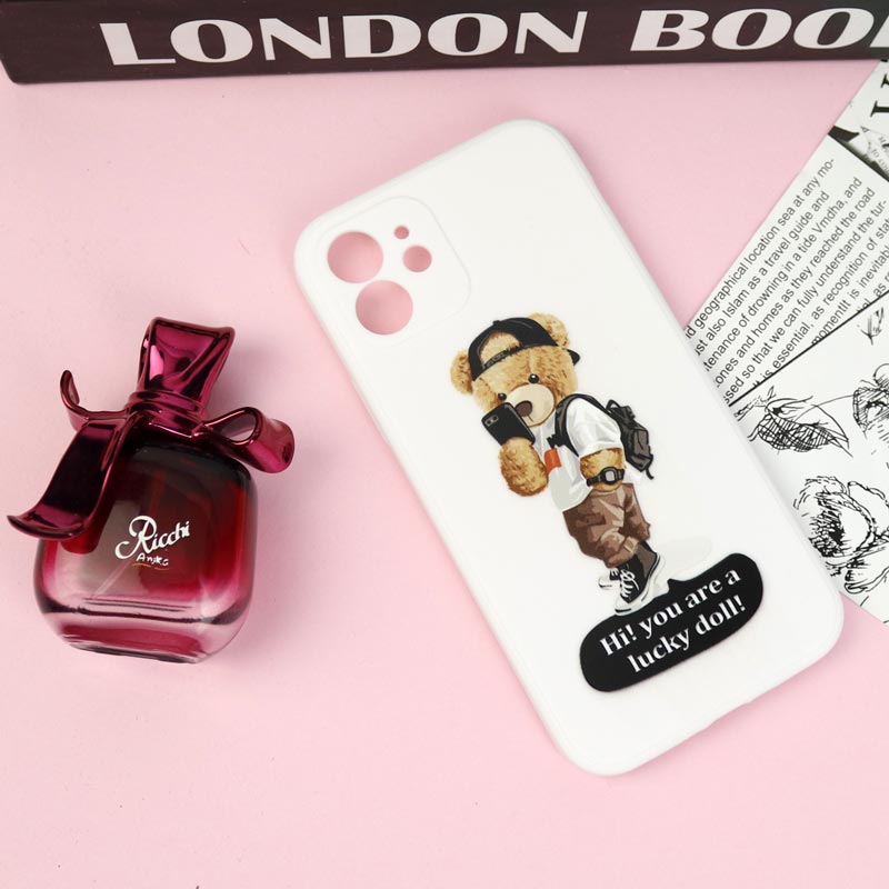 قاب طرحدار IMD 3D محافظ لنزدار iPhone 12