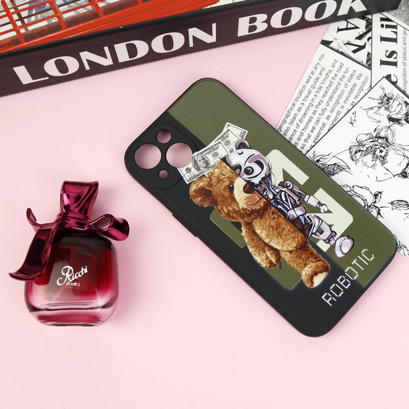 قاب طرحدار IMD 3D محافظ لنزدار iPhone 13