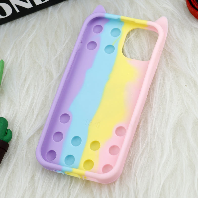 قاب اورجینال سیلیکونی آکواریومی Lucky Cat پاپیتی iPhone 13
