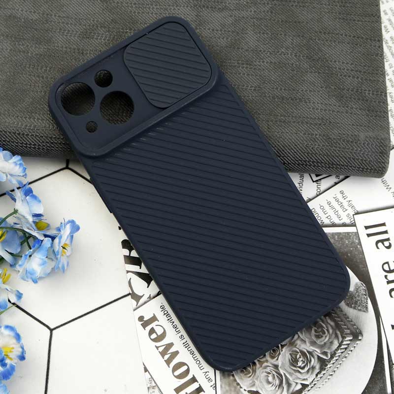 قاب سیلیکونی کبریتی محافظ لنزدار کشویی iPhone 13