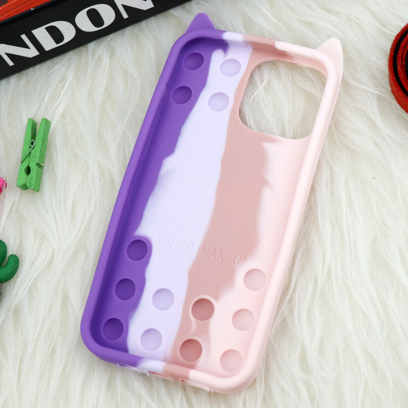 قاب اورجینال سیلیکونی آکواریومی Lucky Cat پاپیتی iPhone 13 Pro Max
