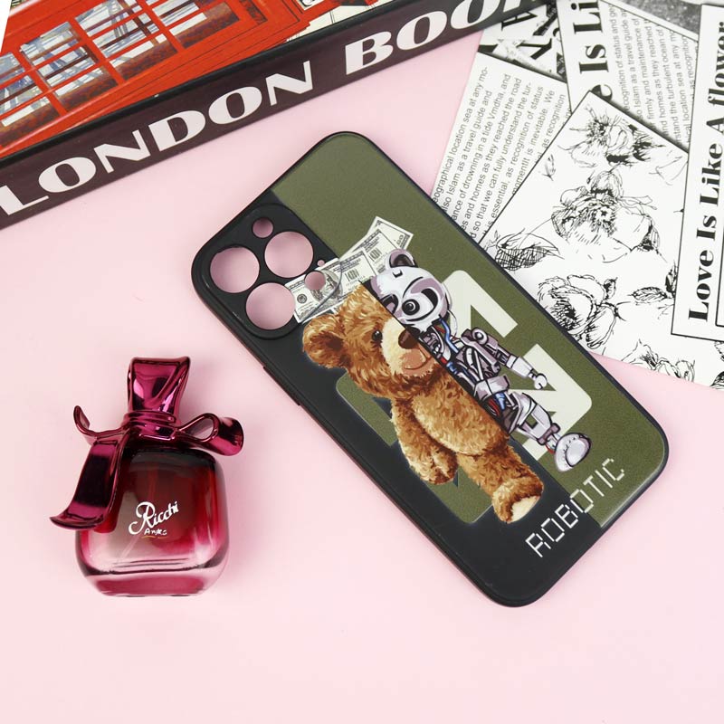 قاب طرحدار IMD 3D محافظ لنزدار iPhone 13 Pro Max