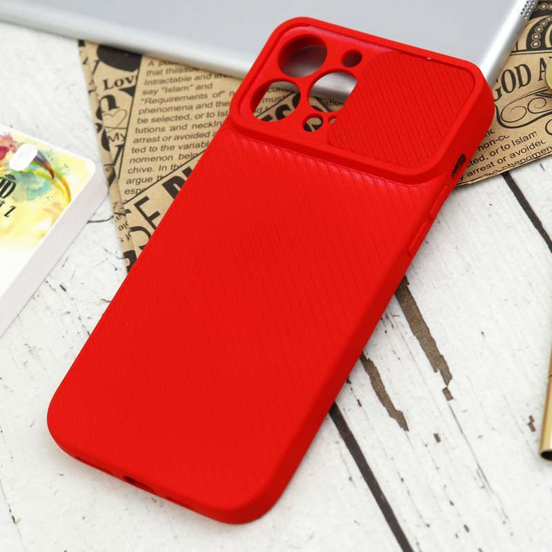 قاب سیلیکونی کبریتی محافظ لنزدار کشویی iPhone 13 Pro Max