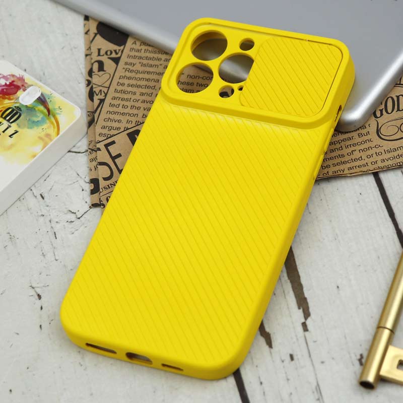 قاب سیلیکونی کبریتی محافظ لنزدار کشویی iPhone 13 Pro Max