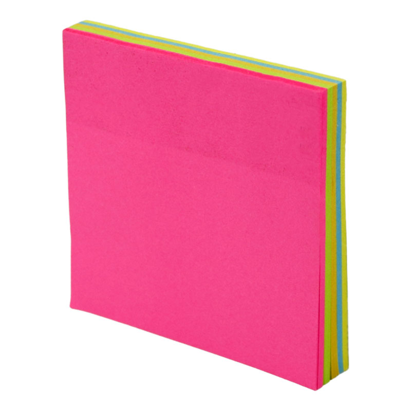 کاغذ یادداشت چسب دار Stick Notes 7.5*7.5cm بسته 100 برگی