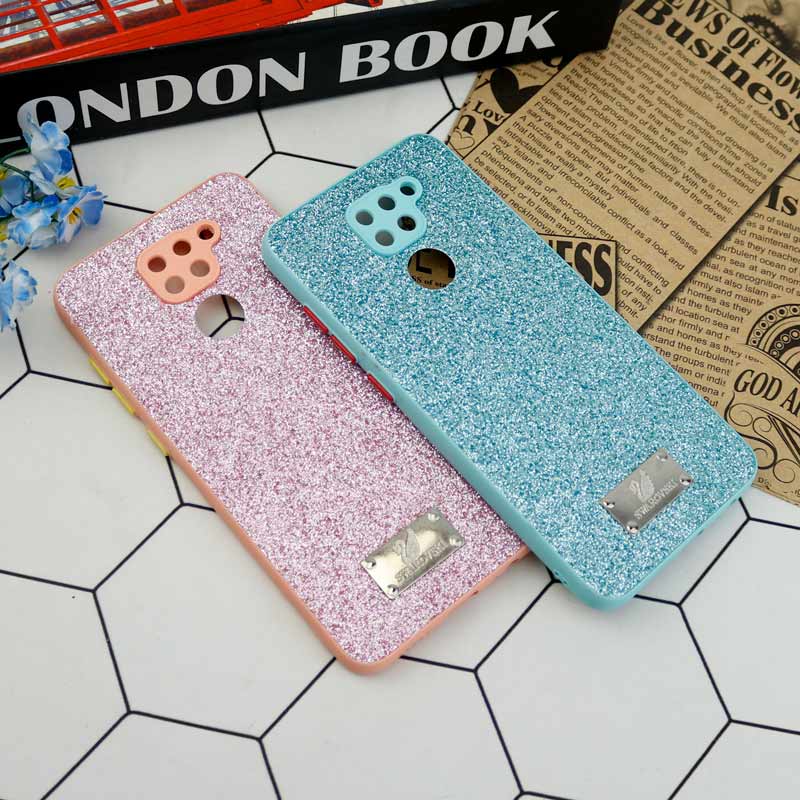 قاب شاینی Swarovski محافظ لنزدار Xiaomi Redmi Note 9