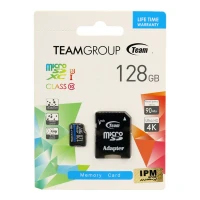 رم میکرو 128 گیگ تیم گروپ Teamgroup Elite U3 C10 90MB/s + خشاب
