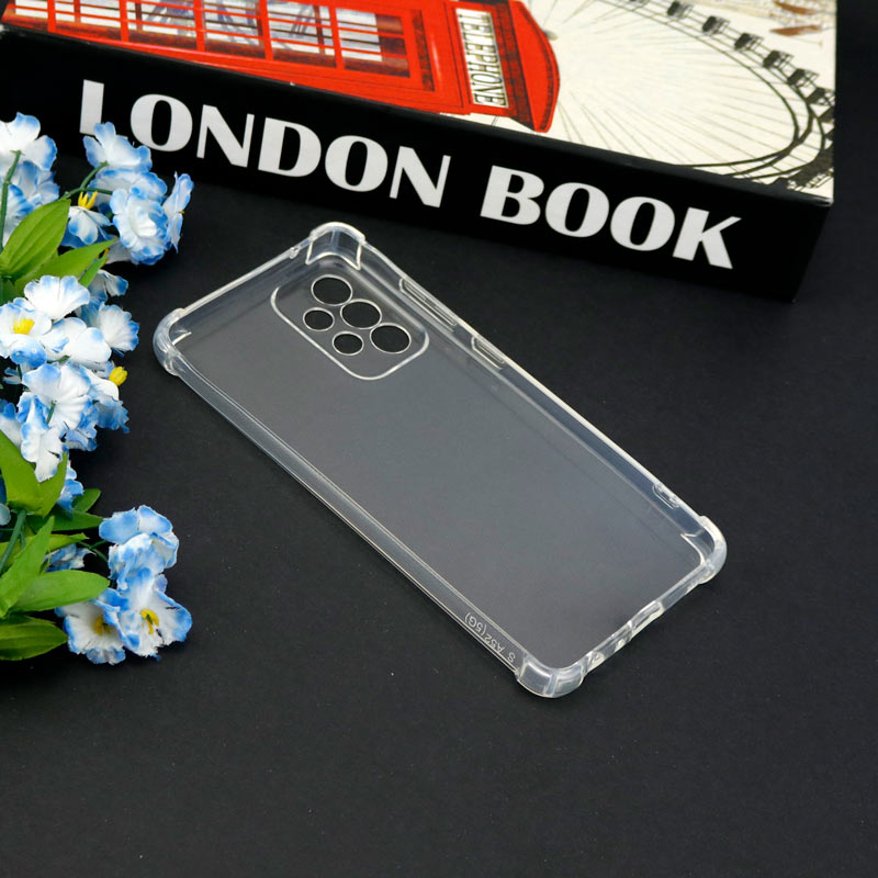 قاب محافظ لنزدار ژله ای ضربه گیر بی رنگ Samsung Galaxy A52 / A52s