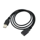 کابل افزایش طول USB طول 1 متر شرینک