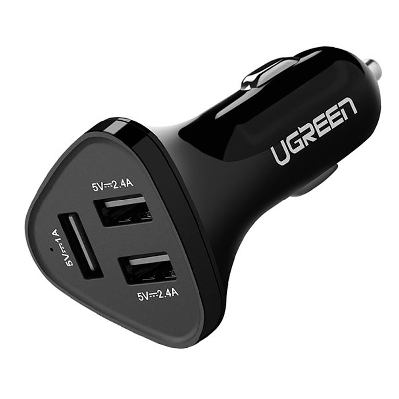 شارژر فندکی فست شارژ Ugreen CD12 40284 2.4A 29W