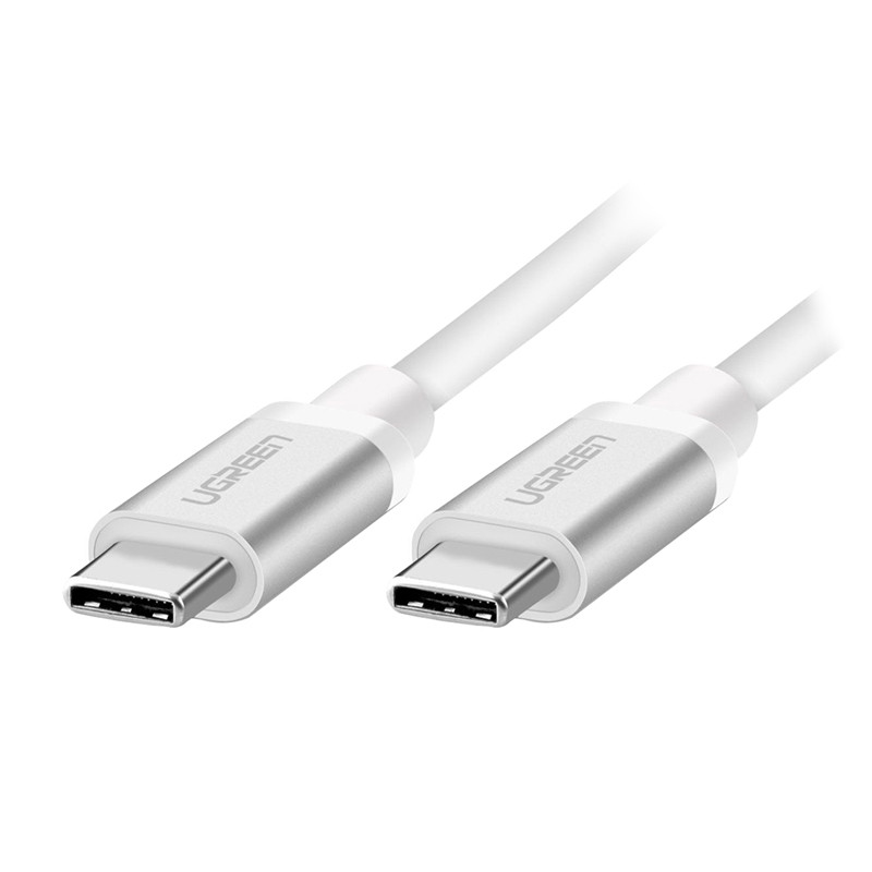 کابل تبدیل فست شارژ Ugreen US161 10682 Type-C to Type-C 2.4A 1.5m