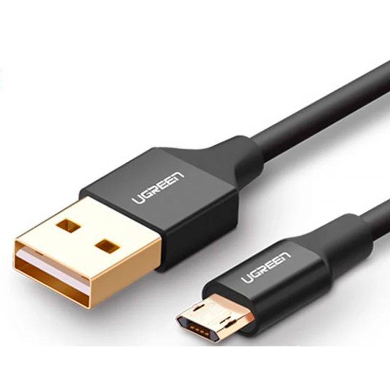 کابل میکرو یو اس بی 2 آمپر یوگرین US223 طول 1.5 متر