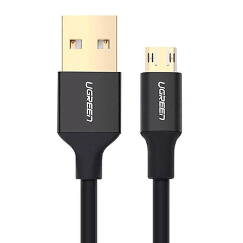 کابل میکرو یو اس بی 2 آمپر یوگرین US223 طول 1.5 متر