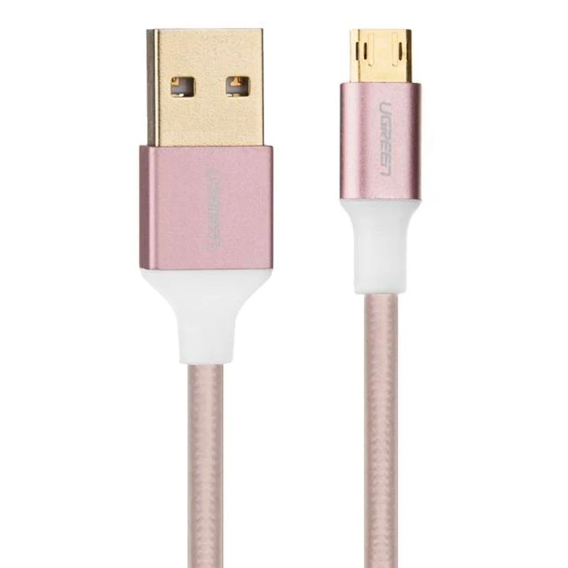 کابل میکرو یو اس بی 2 آمپر یوگرین US223 طول 1.5 متر