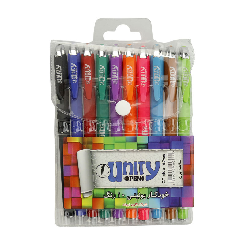خودکار یونیتی رنگی Unity GT-Plus 0.7mm بسته 10 عددی