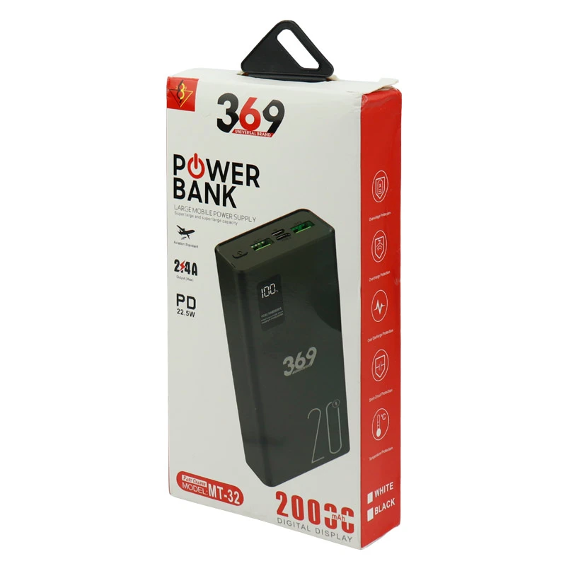 پاور بانک فست شارژ 20000 یونیورسال Universal Brand 369 MT-32 PD 22.5W
