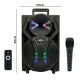 اسپیکر چمدانی بلوتوثی رم و فلش خور VanMaax MX-100 + میکروفون و ریموت کنترل